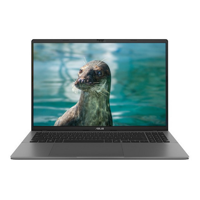 에이수스 2025 비보북 S 16 라이젠5 라이젠 8000 시리즈, 매트 그레이, 512GB, 32GB, WIN11 Home, M3607HA-RP025