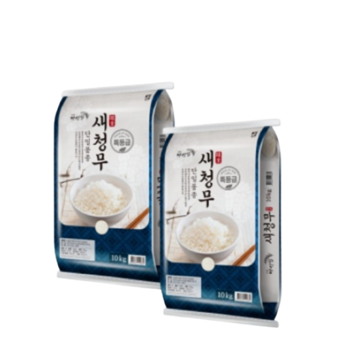 새청무 쌀 특등급 당일도정 24년산 햅쌀