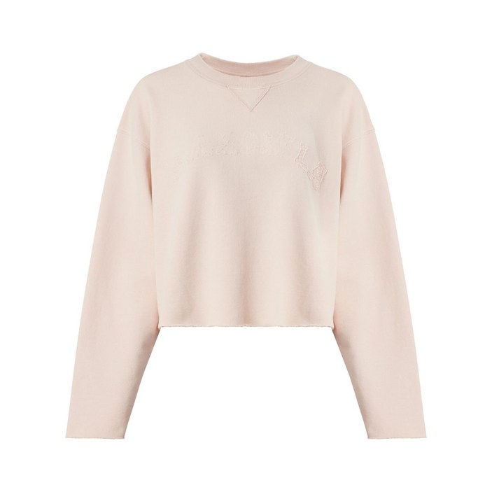 메종 마르지엘라 로고 아플리케 스웨트셔츠