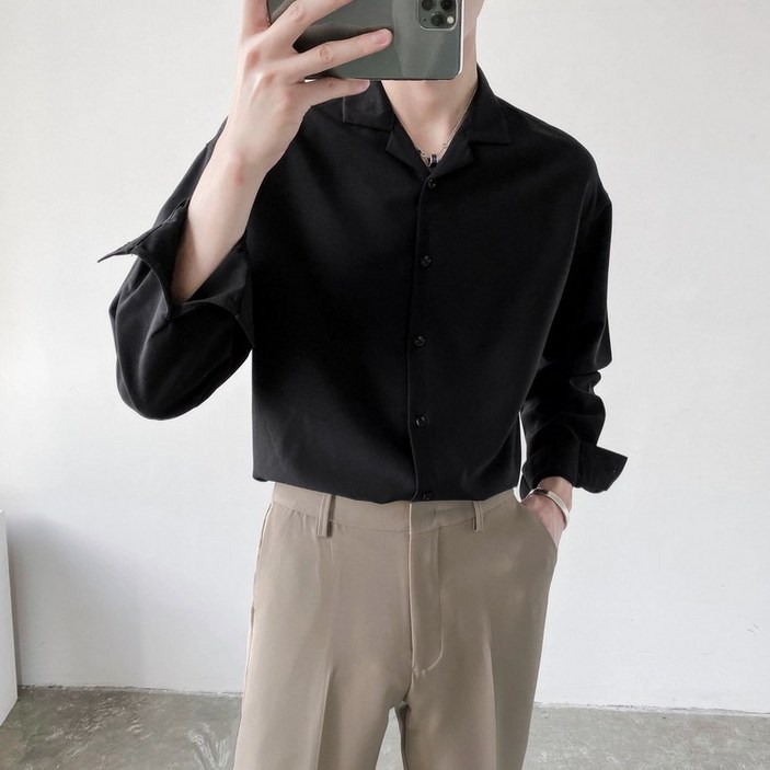 남성루즈핏카라셔츠DIDIHAFG
