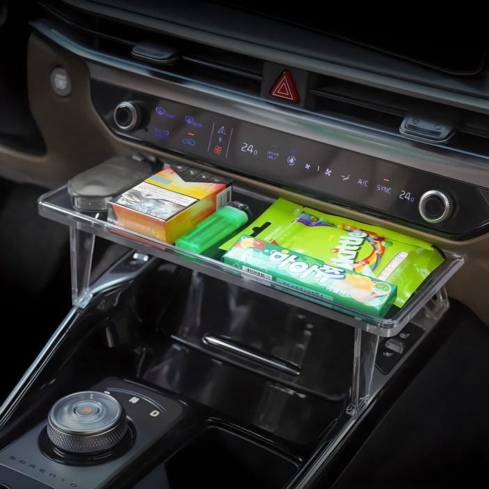 크레이지몬스터 더 뉴 쏘렌토 페이스리프트 무중력 테이블, 투명(1P), 1개