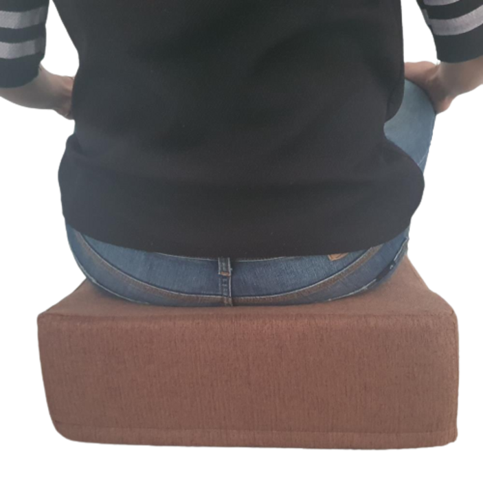 띵덕 높은 키높이 좌식 딱딱한 의자 방석 10cm 15cm