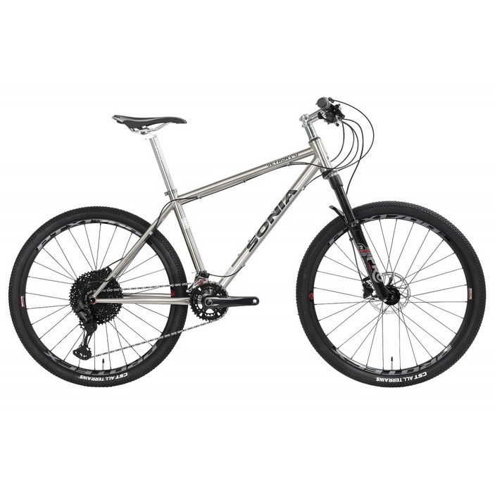 소니아 베이론1.0 시마노 XT 24단 티타늄 MTB 자전거 완조립