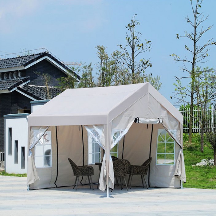 고릴라캠핑 캐노피 천막 텐트 몽골 캠핑 야외용 포장마차 옥상 테라스 바람막이