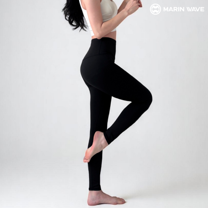 노 y존 마린웨이브 9부 엘라스틴 레깅스 팬츠