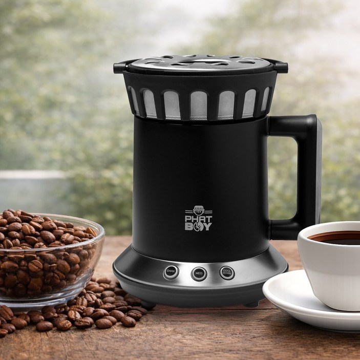 팻보이 가정용 미니 커피 로스터기 자동 로스팅기 입문자 홈카페 원두 볶는 기계