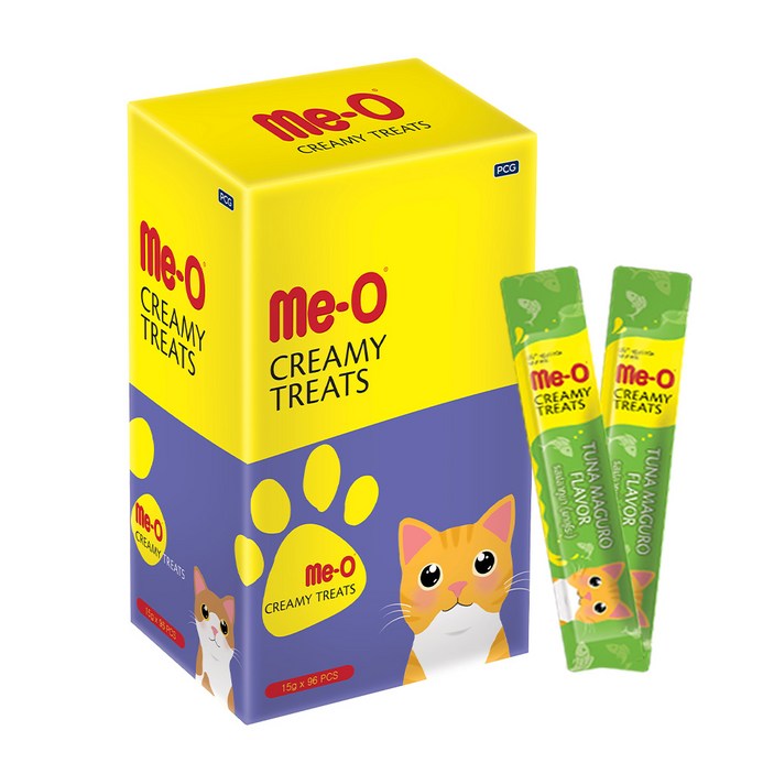 미오 크리미 마구로 15g*96p 고양이 짜먹는 간식 츄르, 미오 크리미 마구로, 15g, 96개