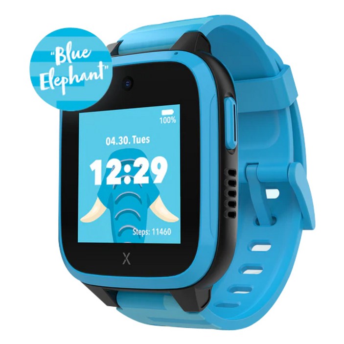 키즈워치폰 엑스플로라 XGO3 위치추적 키즈폰 4G USIM Smart Watch Phone, GPS+Cellular, 3.302cm, 블루