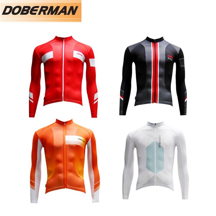 도베르만 자전거긴팔 이월져지 라이딩복 상의 DSS1601160216031604