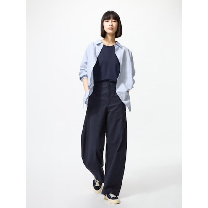 유니클로 UNIQLO  여성 저지 배럴 레깅스 팬츠