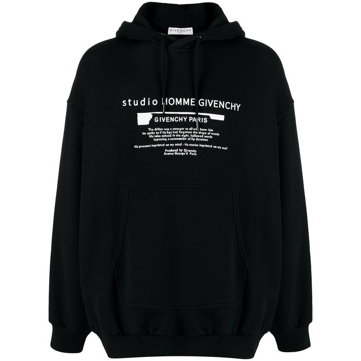 지방시 스튜디오 옴므 오버사이즈 후디