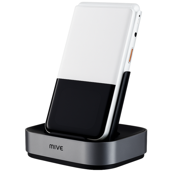 ALT MIVE 마이브 스타일폴더2 AT-M140 미개봉 새상품 알뜰폰 스마트폴더폰 학생폰 효도폰+크래들 모두증정, 폴더2미개봉화이트,M140(구글스트랩등5종사은품), 32GB