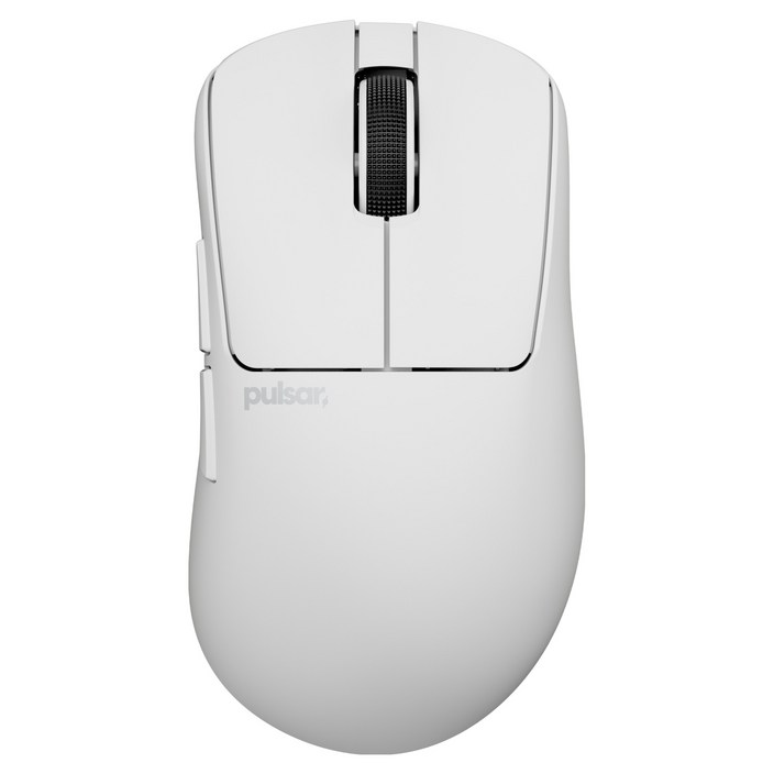 펄사 Xlite CrazyLight 무선 마우스 M(122 x 66 x 43mm), 우유니 화이트, PXLCL201