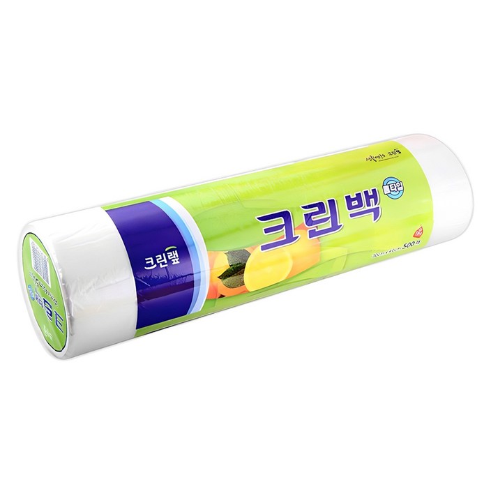 크린랲 위생 크린백 롤타입 30cm x 40cm, 대(L), 500개입, 1개