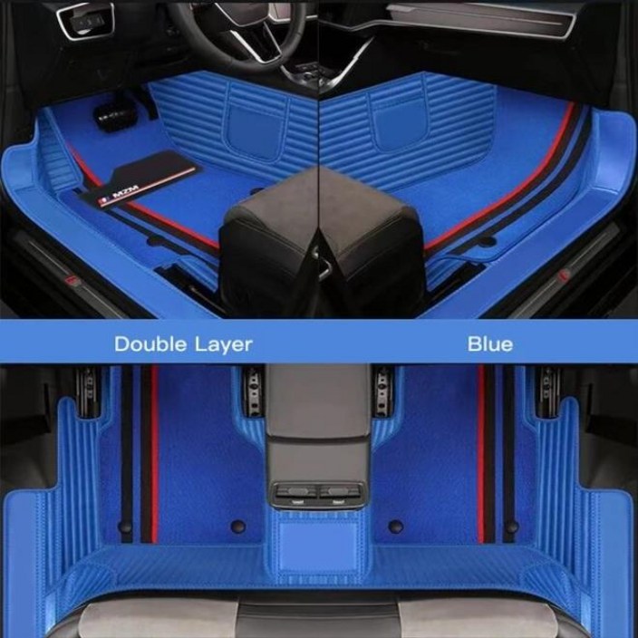 맞춤형 자동차 바닥 매트, 98% 개 이상의 인테리어 액세서리, 에코 소재 풀 5 좌석, 모델 호환 제작 연도