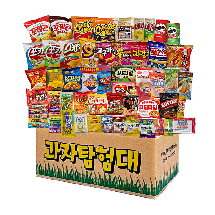 인기62종 종합과자선물셋트, 1개, 62종셋트