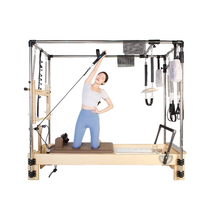 모션케어 필라테스 에코 캐포머 헬스 기구 홈트 ECO Caformer, 1개, 천레자색상 그레이