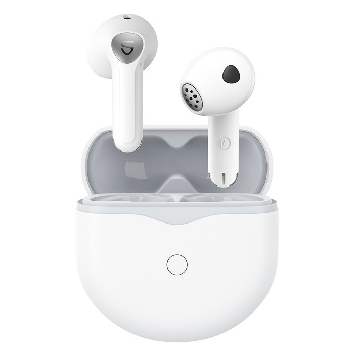 SOUNDPEATS Air4 하얀색 선이어버드, 몰입형 사운드용 13mm 다이내믹 드라이버, 6개의 마이크가 장착된 블루투스 V5.3 이어폰, 총 26시간, app컨트롤 88ms, White, Air4 SOUNDPEATS Air4 하얀색 선이어버드, 몰입형 사운드용 13mm 다이내믹 드라이버, 6개의 마이크가 장착된 블루투스 V5.3 이어폰, 총 26시간, app컨트롤 88ms, White, Air4