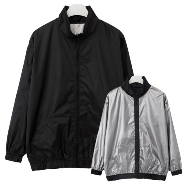 당일출고 땀복 다이어트 자켓 집업 남자 여자 남녀공용 트레이닝 헬스 런닝 운동복 MDJK100LJ