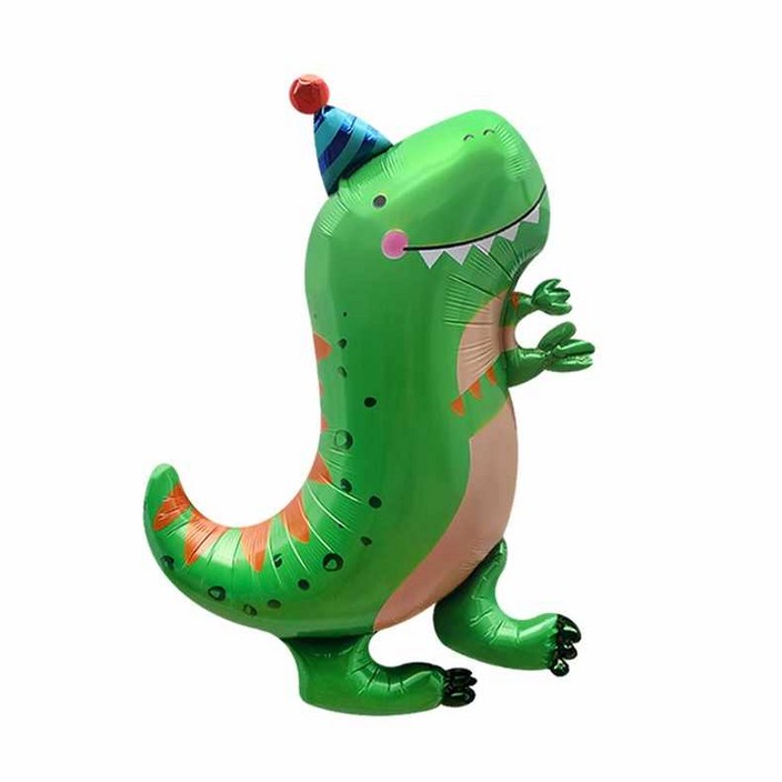 이베이비랜드 파티용품 은박 풍선, Dinomite t rex 슈퍼쉐입, 10개