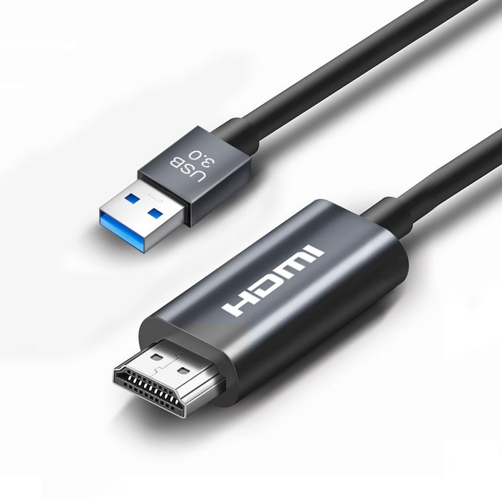 비에스 USB 3.0 to HDMI 케이블 2M, 1개, BSUH20