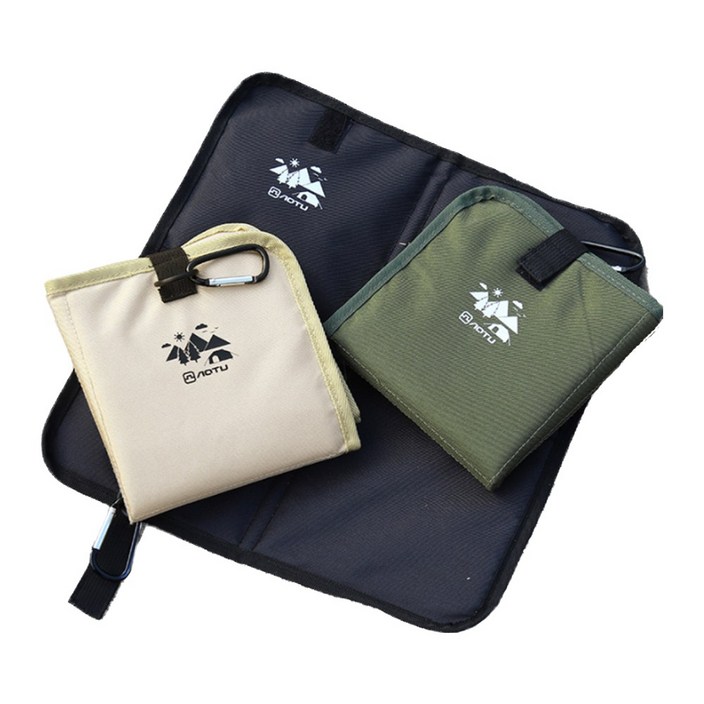 에픽스 초경량 접이식 등산방석 방수 캠핑 낚시 방석 휴대용 1인용 2P, 블랙+아이보리