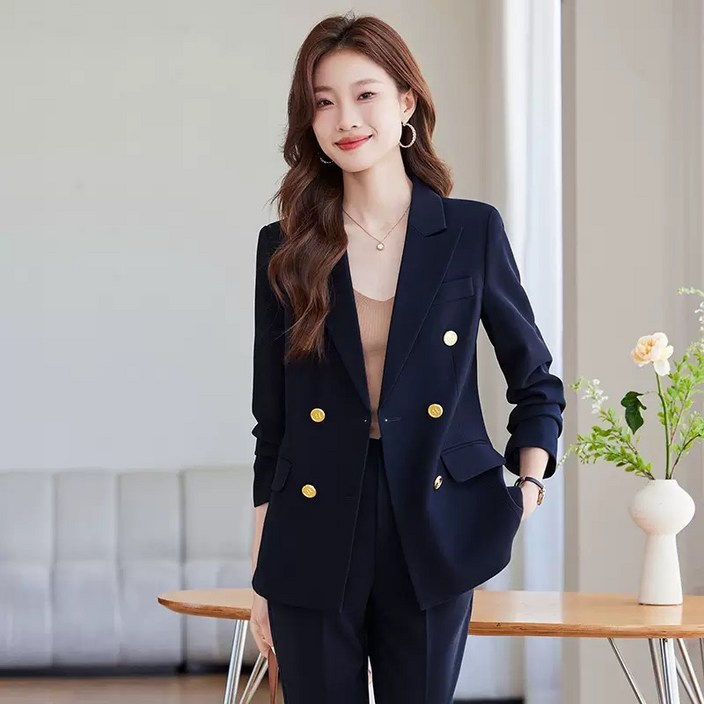 루스리더 여성 오피스룩 루즈핏 정장 상하세트 M873