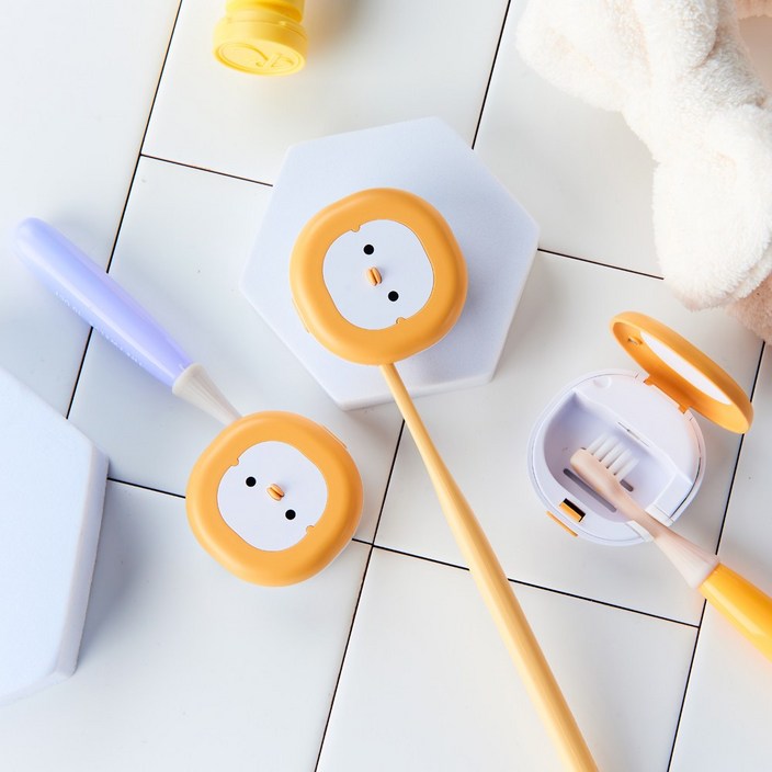 울트라웨이브 UVC LED 휴대용 무선 칫솔살균기 치카 CHICKA 가정용 살균기 어린이집 어린이칫솔 세트 칫솔 소독기 칫솔 케이스, CHICKA(치카)