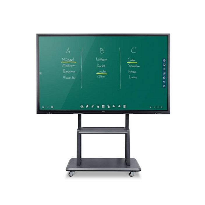 더블Gift 프리즘코리아 전자칠판 PRI860IKF84 스마트 회의용 전자칠판 PRISM 스마트 전자칠판 학원용 전자칠판 작전용 전자칠판 프리미엄 전자칠판TV  휴먼월드몰, WiFi