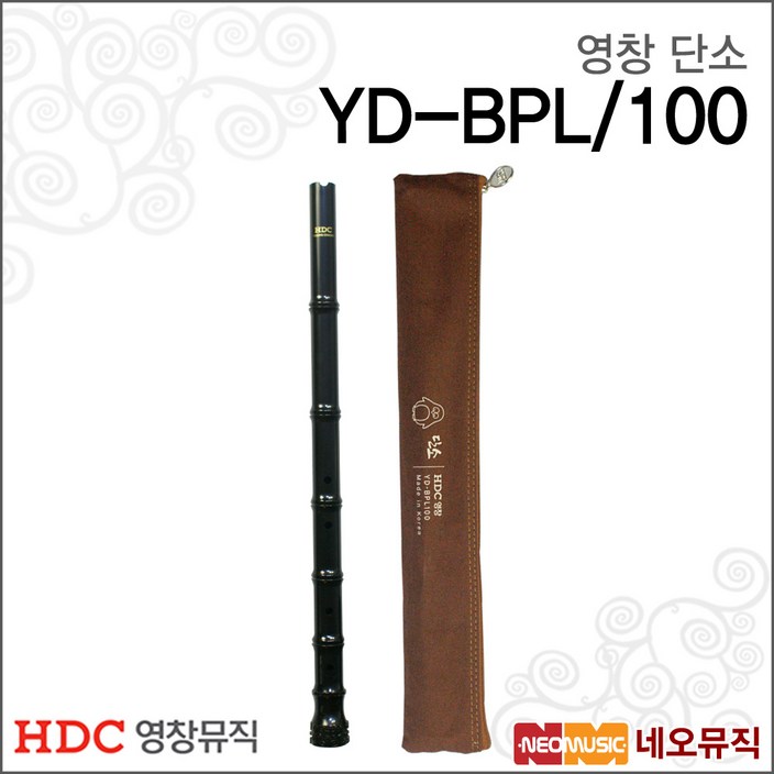HDC영창 ABS 뿌리 단소 YD-BPL100 + 패브릭 가방, 혼합 색상