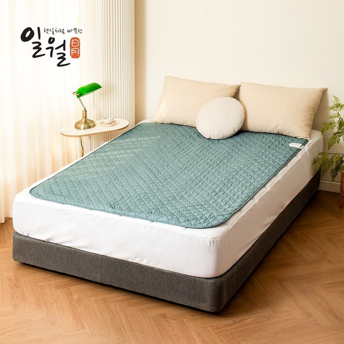 25년형 신제품 일월 필그린 워셔블 카본매트 더블 탄소매트 140X180, 단품 25년형 신제품 일월 필그린 워셔블 카본매트 더블 탄소매트 140X180, 단품