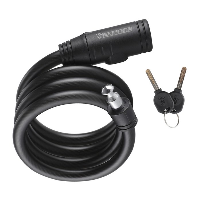 시그니처베이지 자전거 킥보드 열쇠키 자물쇠 YPZ113