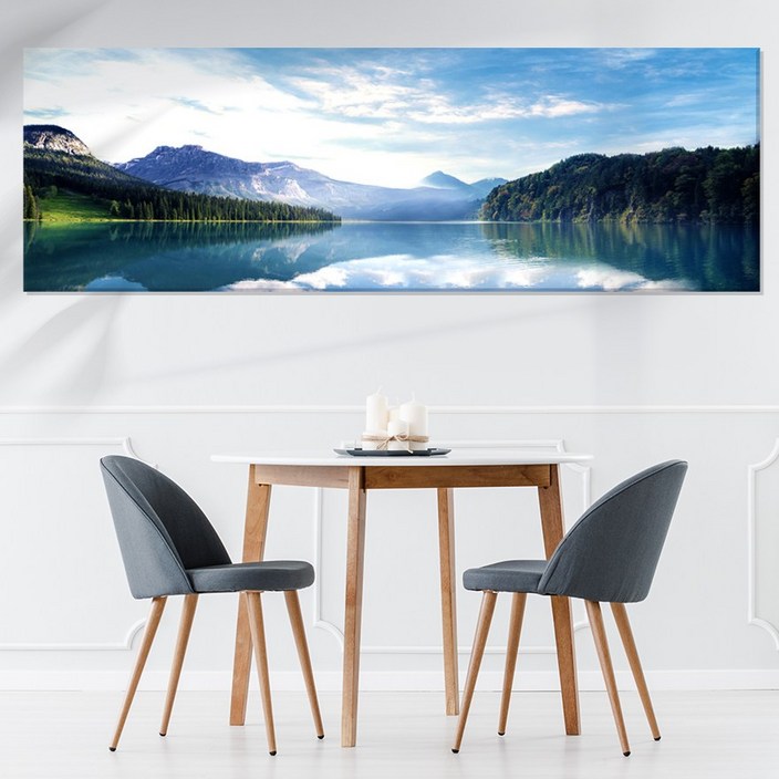 재산운 풍경 심리치료 인테리어 와이드 액자