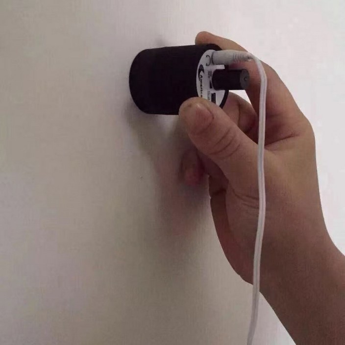 벽 파이프 누수탐지기 음향증폭기 소형 소리 수집 누수감지센서 청음기 배관