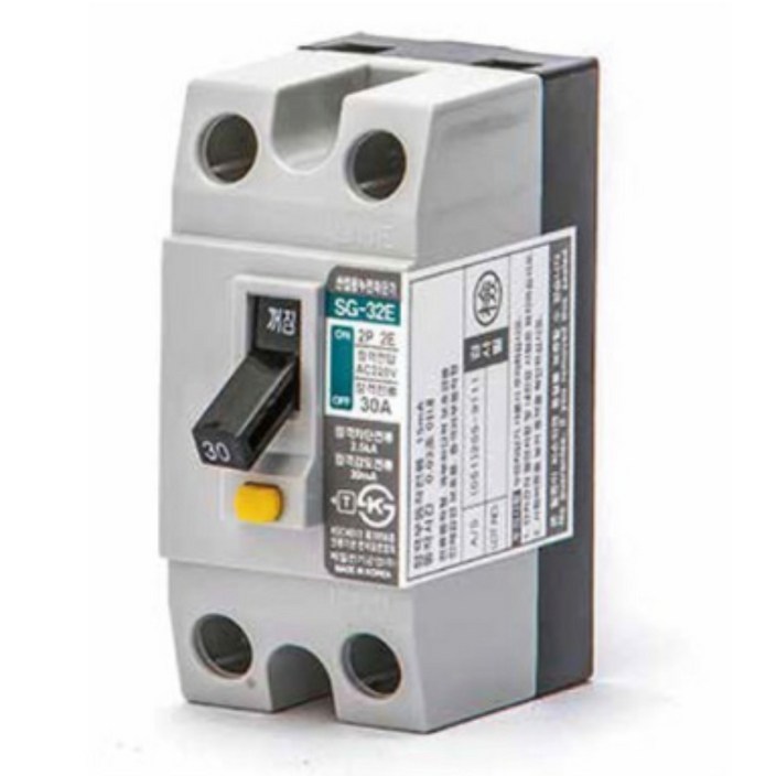 제일전기 산업용 누전차단기 SG32E 20A 30mA일반형, 1개