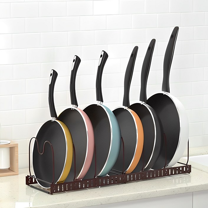 코멧 키친 확장형 후라이팬 정리대