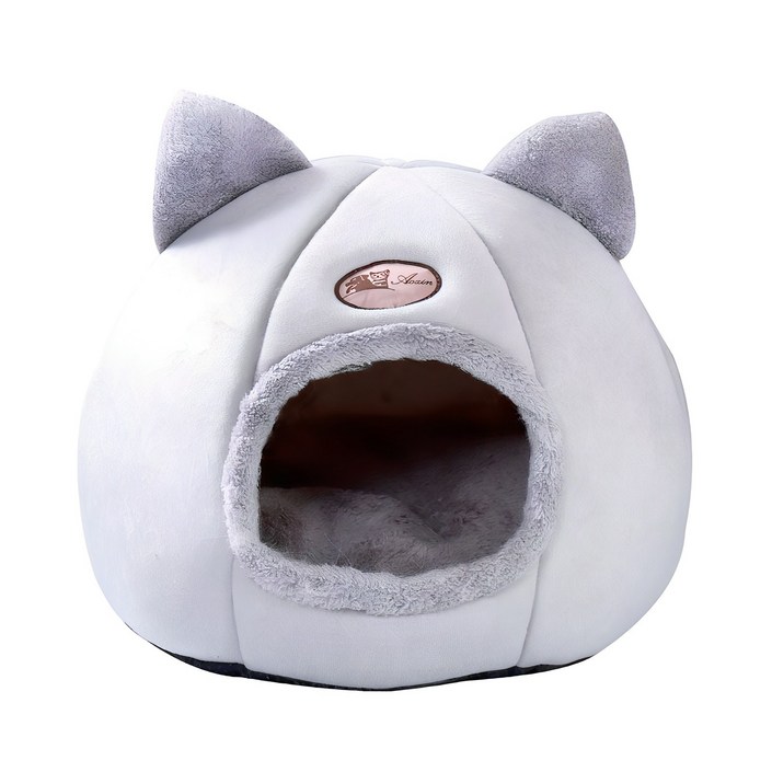 세이코코아 고양이 숨숨집 겨울냥이 쿠션