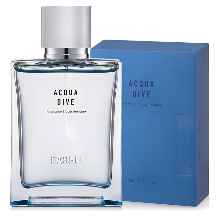 다슈 아쿠아 다이브 퍼퓸 향수 우디향, 50ml, 1개
