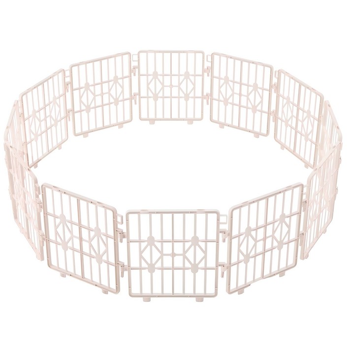 탐사 반려동물 분리형 울타리 펜스 12pcs