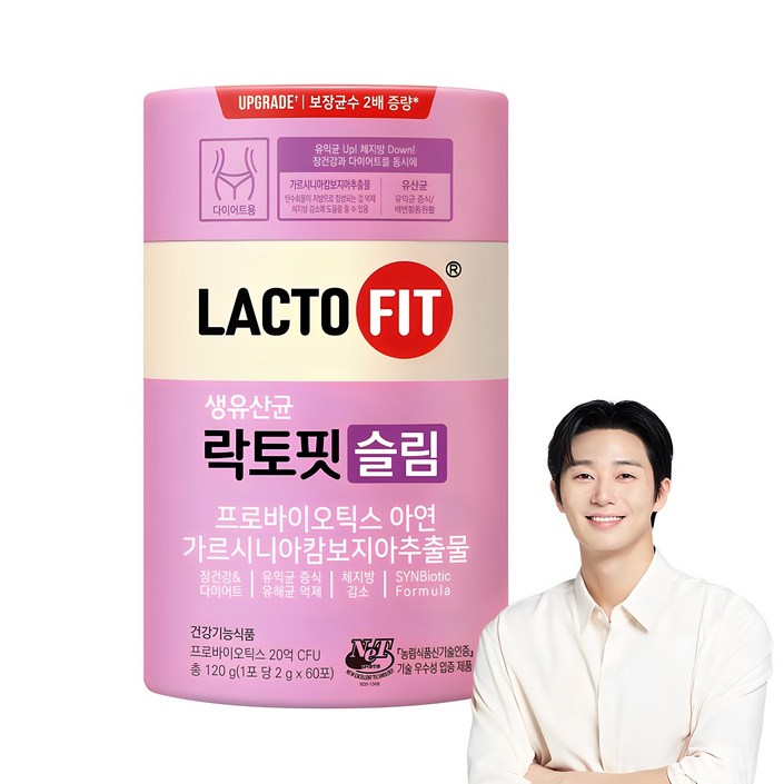 락토핏 슬림 유산균, 120g, 1개 락토핏 슬림 유산균, 120g, 1개