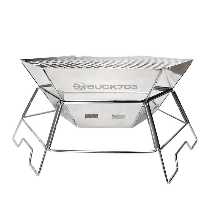 벅703 캠핑 육각 화로대  보관가방 세트