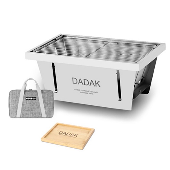 꾸버스 다닥 바베큐그릴  전용가방  우드트레이