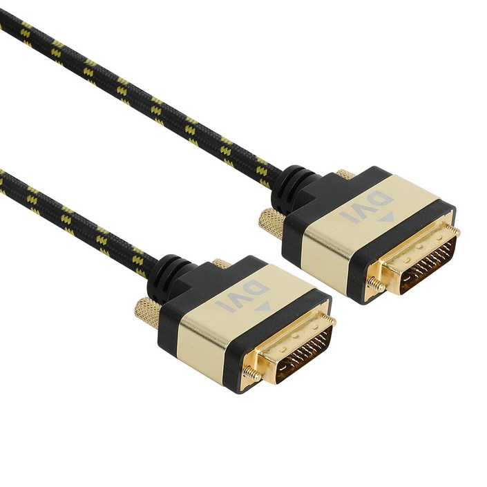 넥시 DVI D 듀얼 모니터 케이블 파인골드 넥시 DVI D 듀얼 모니터 케이블 파인골드