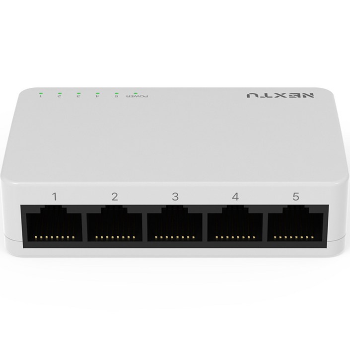 넥스트유 100Mbps 5포트 스위치 허브 MINI, NEXT9305SH, 1개
