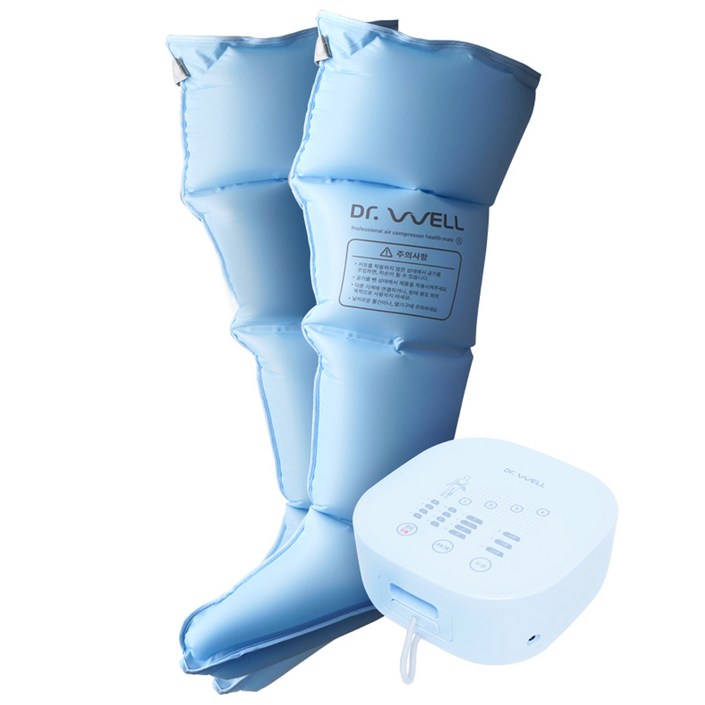 닥터웰 슬림핏 4구 다리 공기압 마사지기, DWH-5303, 단일 색상