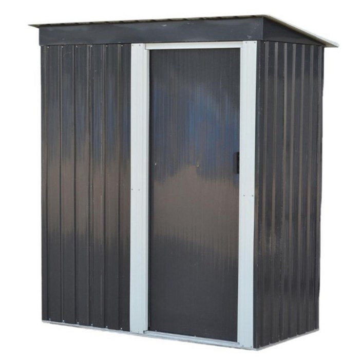 이지하우스 조립식 스틸창고 153 x 77 x 182 cm 고객직접설치, 네이비계열