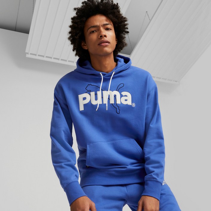 PUMA푸마남성용팀 그래픽 후디TEAM GRAPHICS HOODIE블루62063192