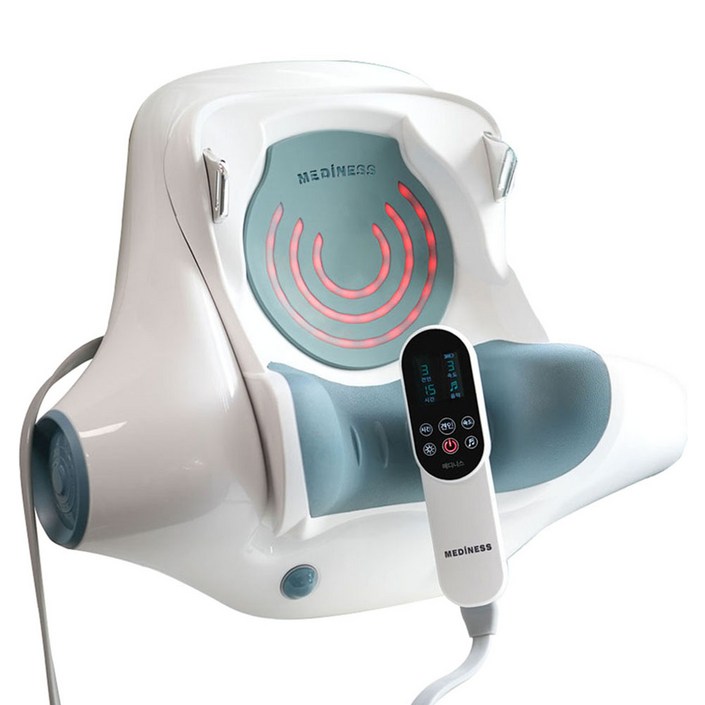 메디니스 넥필 스트레칭 마사지기 MDM-3488, 화이트, MDM-3488