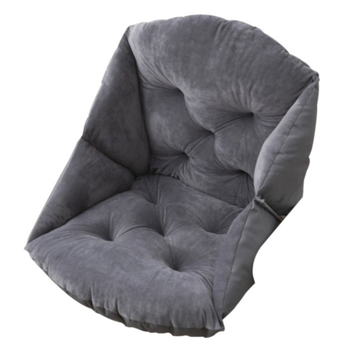 에버하우스 극세사 등받이 의자 쿠션 방석