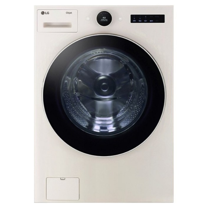 LG전자 트롬 오브제컬렉션 드럼 세탁기 FX23ENEKE 23kg  스태킹키트 세트 방문설치